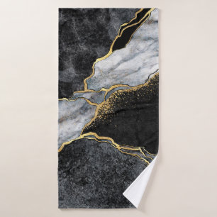 mosaïque abstraite arrière - plan, marbre noir et