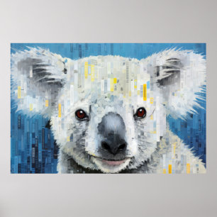 Mosaïque de décoration de l'animal Koala
