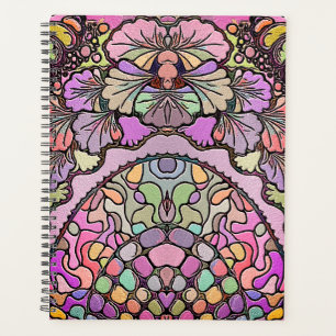 Mosaïque de fleurs rose rose pansement floral élég