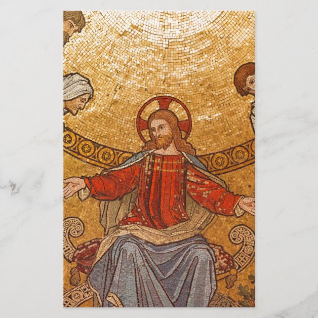 mosaïque de jésus christ (Devant)