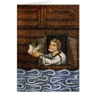 Mosaïque de l'arche de Noé - Circa 1200 - inconnu