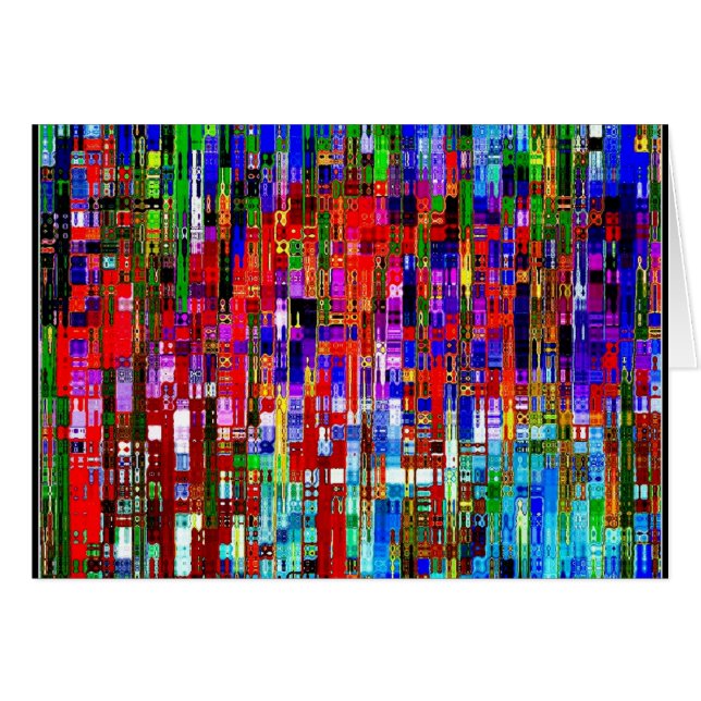 Mosaïque de pluie de sucrerie (Devant horizontal)
