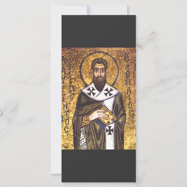 Mosaïque de saint Basile le Grand (Devant)