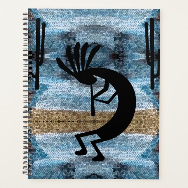 Mosaïque du désert sud-ouest de Kokopelli 2 (Devant)