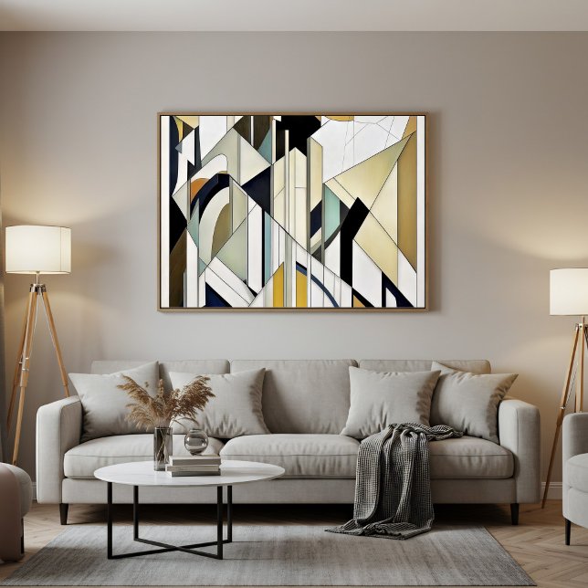 Mosaïque géométrique Art déco (Créateur téléchargé)
