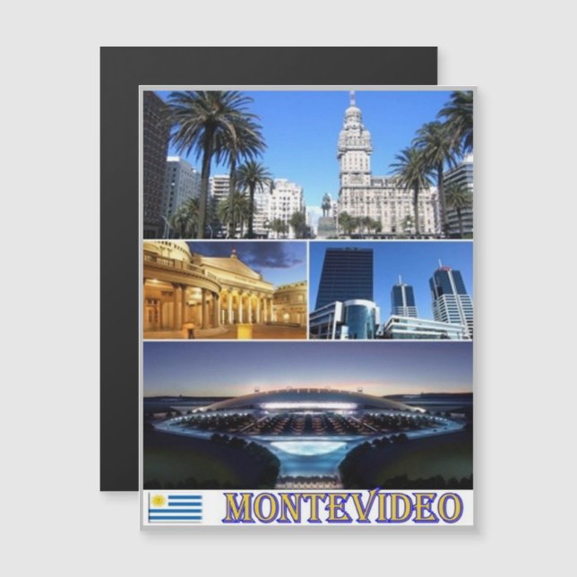 Mosaïque Montevideo - Uruguay - (Devant / Derrière)