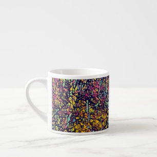 Mosaïque stylisée Arbre florissant Espresso Mug