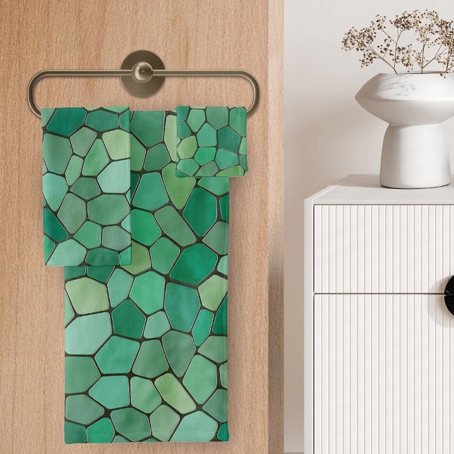 Mosaïque verte de la mer (Créateur téléchargé)