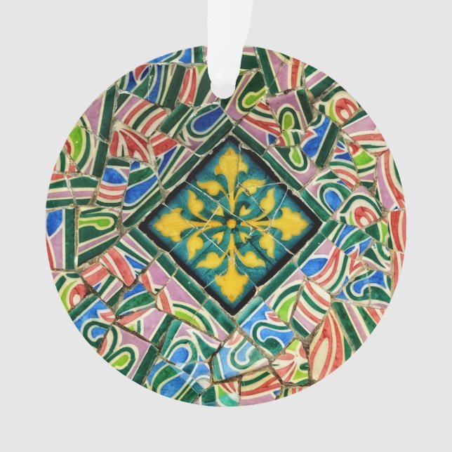 Mosaïques de Guell de parc (devant)