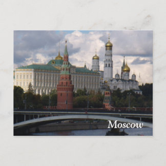 Moscou (Russie); Carte postale du Kremlin