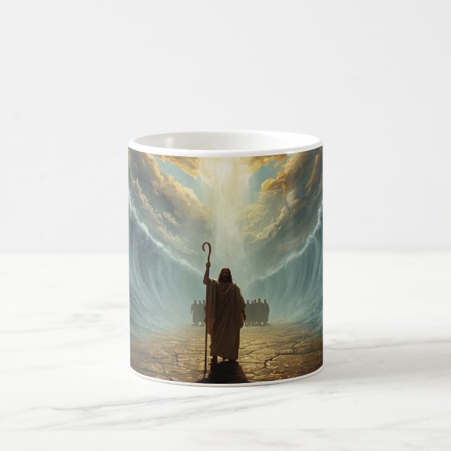 Moses at the Red Sea: Christian Mug (Centre)