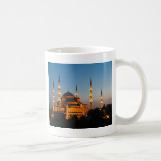 Mosquée bleue à la tasse crépusculaire