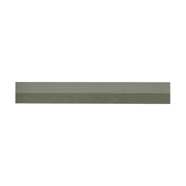 Moss Green Bottom Fade Wrap Étiquette - Personnali (Individuel)