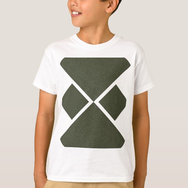 Moss Green Hourglass Tee pour Événements - T-Shirt (Devant)
