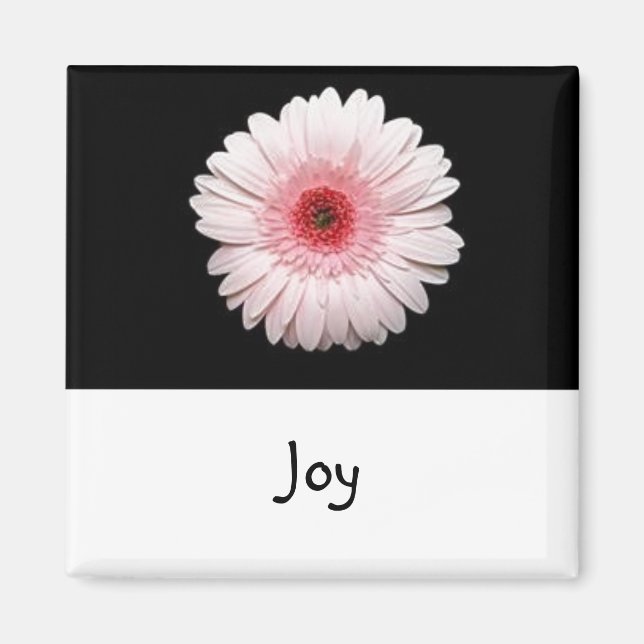 Mot À Vivre Par : Joy- Magnet (Devant)
