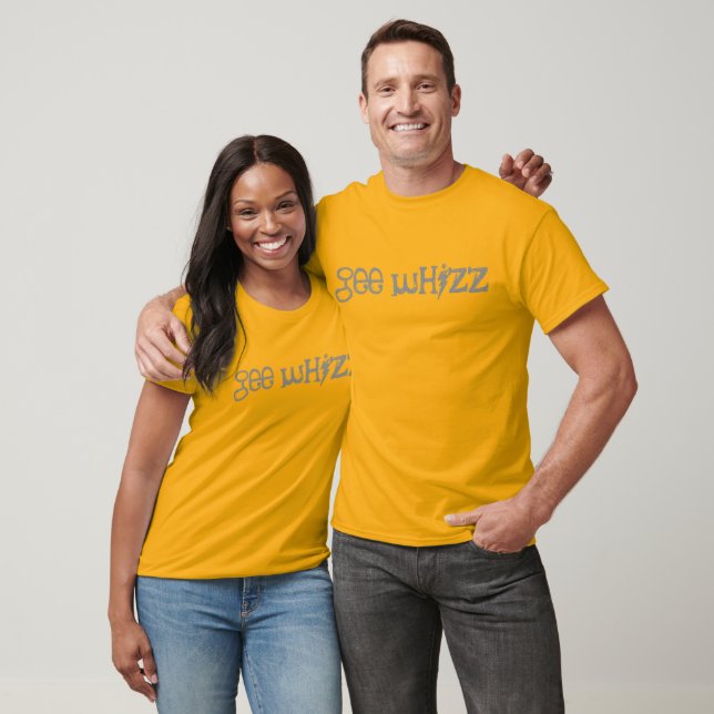 Mot d'argot gee whizz drôle de t-shirt design (Unisexe)