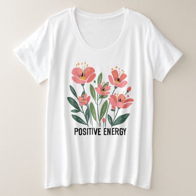 Mot d'art inspirant énergie positive (Design devant)