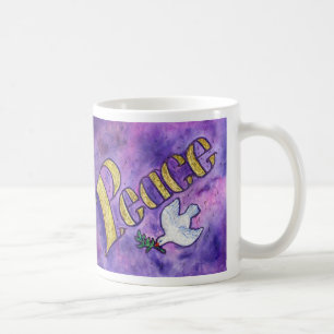 Mot de Paix Inspiré Mugs Café Art