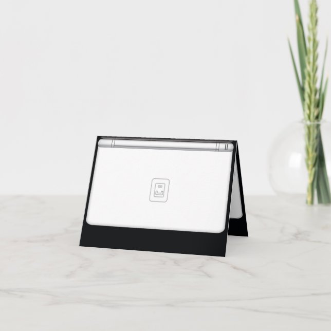 Mot de remerciement - Invitation assortie pour une (Devant)