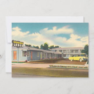 Motel Rétro, Hôtel Golden West Lodge avec Palmiers
