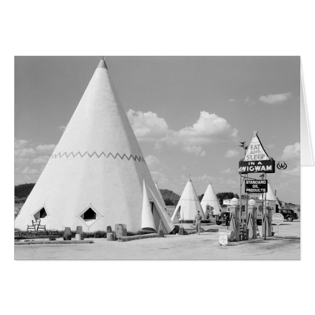 Motel Wigwam, 1940 (Devant horizontal)