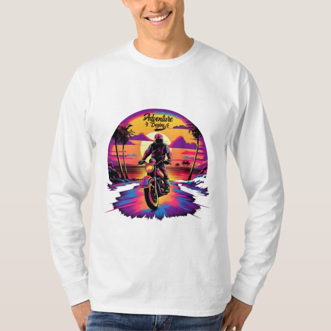 Moteur Aventure Commence T-shirt (Devant)