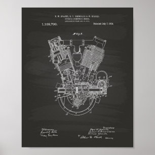 Moteur de combustion interne 1914 tableau de bord