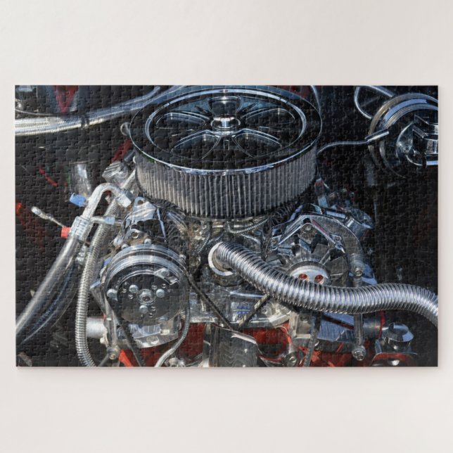 moteur de voiture 10 puzzle (Horizontal)