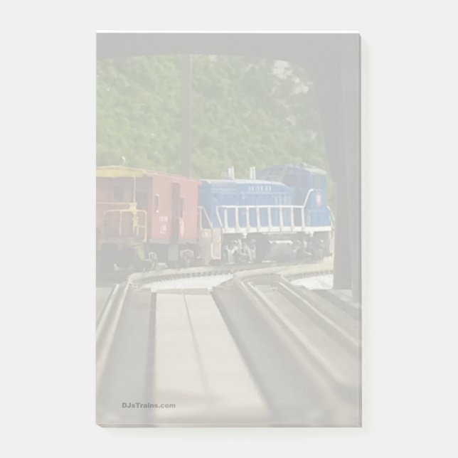 Moteur et cambuse notes de post-it d'E. Pgh à 4x6" (Devant)