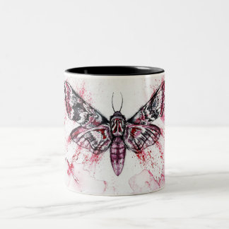 Moth Watercolor Coffee Mug