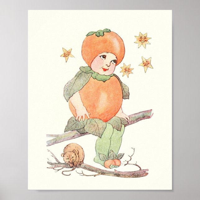 Mother Earth Children - Petite Ms Persimmon Poster (Devant)