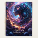 Mother of the Universe – She Who Dreams the Stars.<br><div class="desc">Mother of the Universe – She Who Dreams the Stars. Before light had a name, she was already dreaming. Galaxies weave through her hair like whispered secrets. Planets orbit the silence of her breath. A lotus blooms at her temple — symbol of eternal awakening. She does not rule the cosmos....</div>