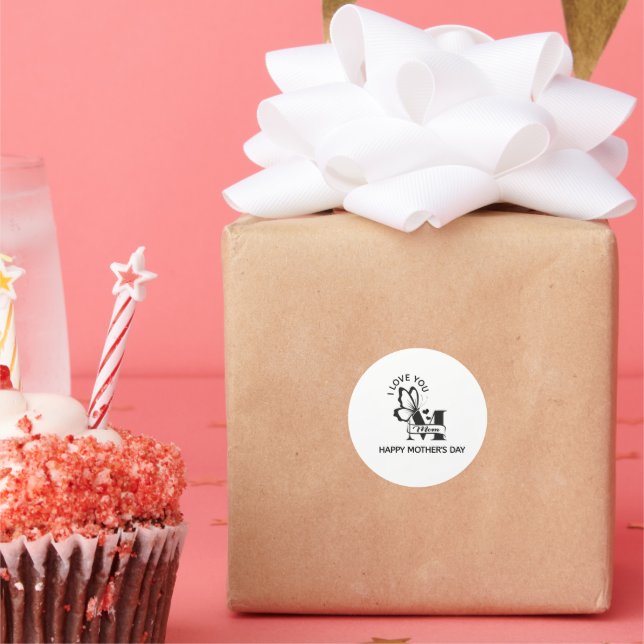 Mothers day stickers| gift wrapping stickers  (Fête)