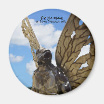 Mothman of Point Agréable Réfrigérateur aimant
