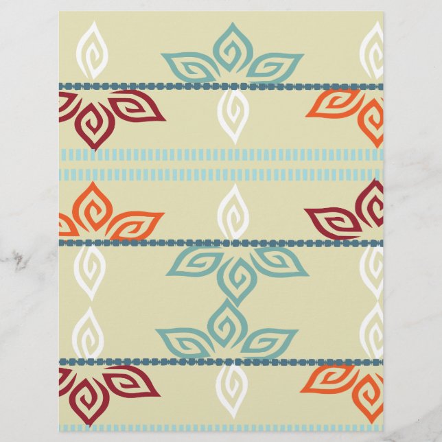 Motif 5 couleurs : (Devant)