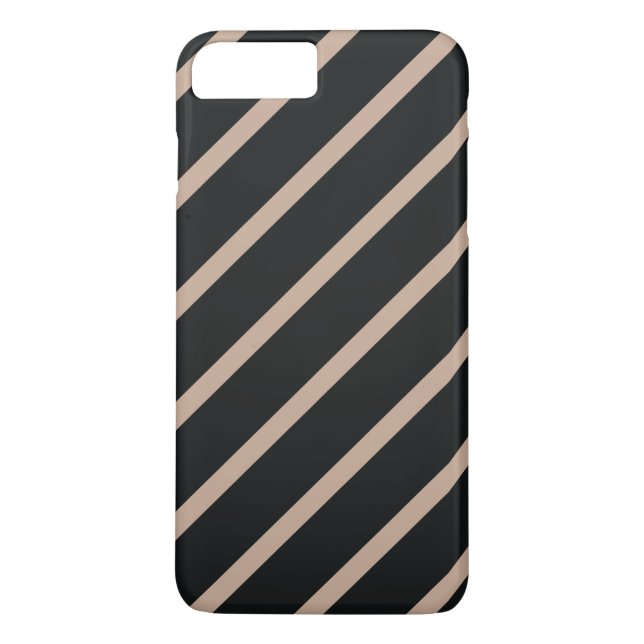 MOTIF à bande noire et or 7 plus coque (Dos)