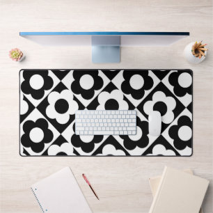 Motif à bille en diamant noir et blanc