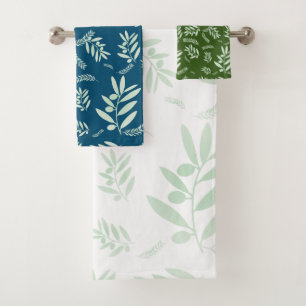 Motif à branche d'olivier naturel