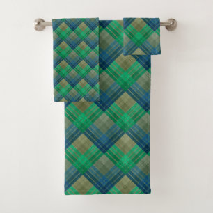 Motif à carreaux avec coloration en zig zag