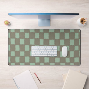 Motif à carreaux bleu et gris élégant moderne