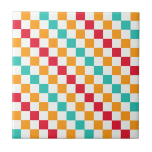 Motif à carreaux diagonaux de salle de classe conf