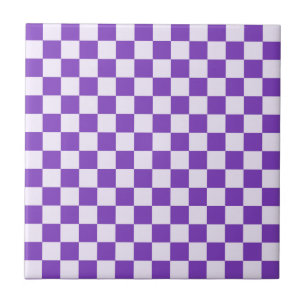 Motif à carreaux en damier de soda au raisin