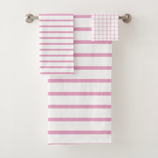 Motif à carreaux rose clair élégant moderne
