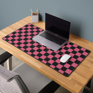 Motif à carreaux rose et noir Damier Vérificateur