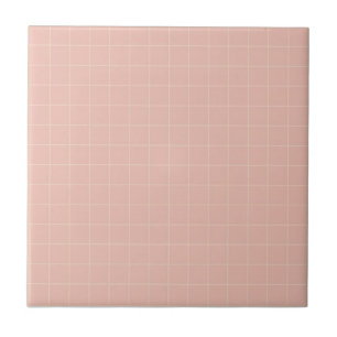 Motif à carreaux rose pastel et jaune pâle
