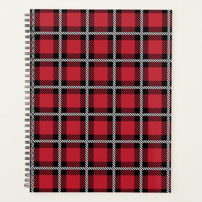 Motif à carreaux rouge prépa (Devant)
