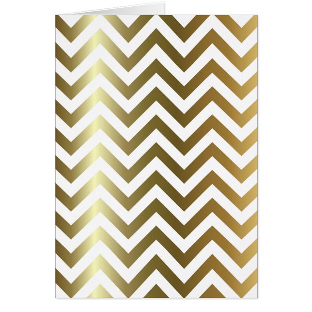 Motif à chevron à rayures dorées (Devant)