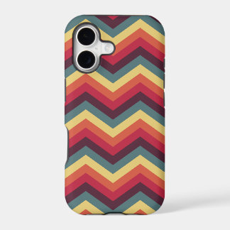 Motif à chevron en zigzag coloré