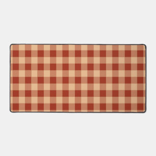 Motif À damiers En vichy Brown