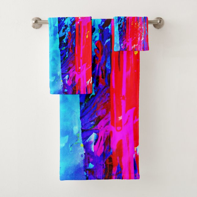 Motif à éclats de couleur (En situation)